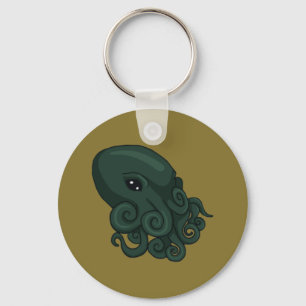 Cthulu Logo Key Ring
