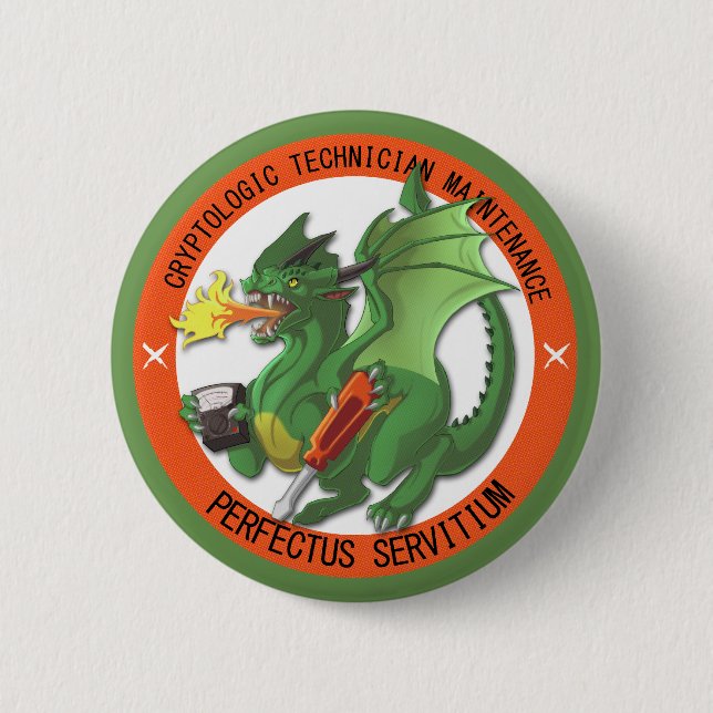 CTM "Tribute" Design Button (Front)