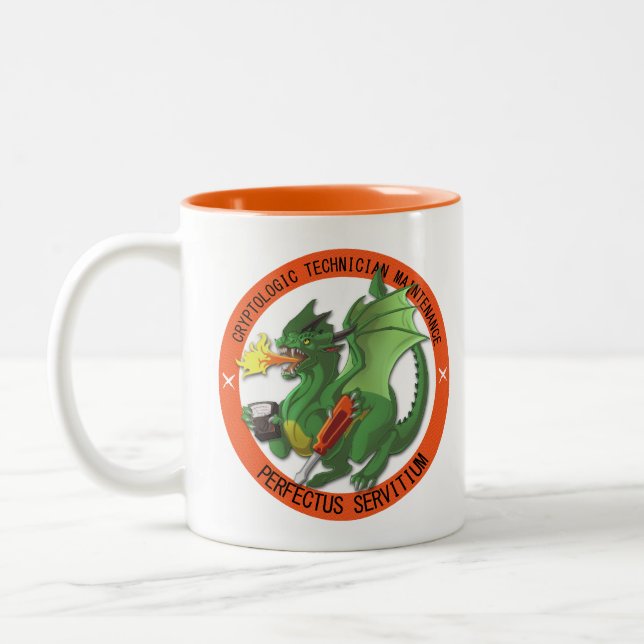 CTM "Tribute" Design Two-Tone Mug (Left)