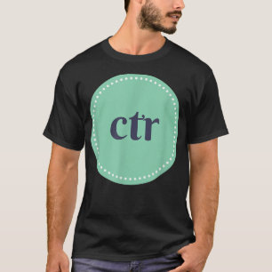 CTR Cute Circle LDSMormon  T-Shirt