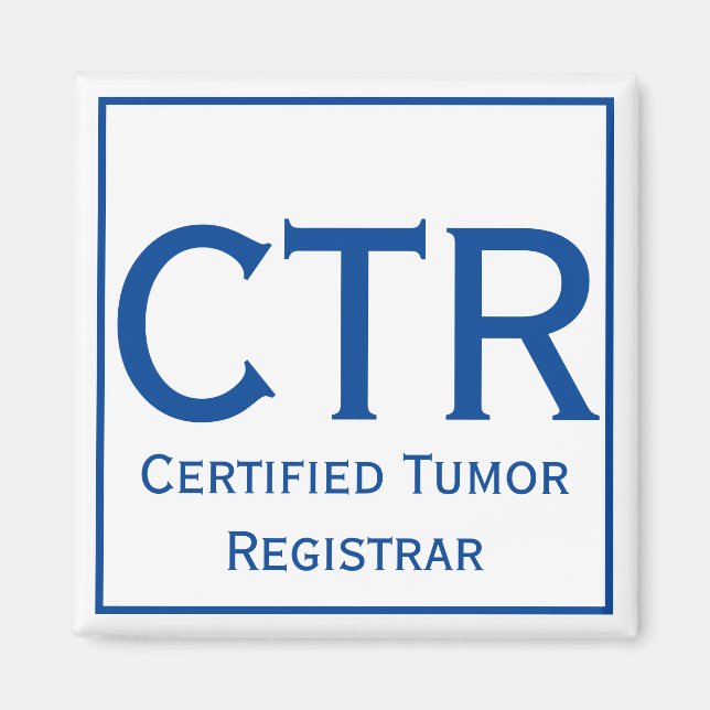 CTR magnet (Front)