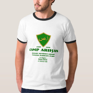 CTR Shield Arabic, Camp Arifjan, Service Member... T-Shirt