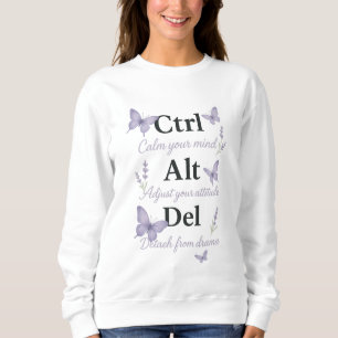 CTRL,ALT,DEL SWEATSHIRT