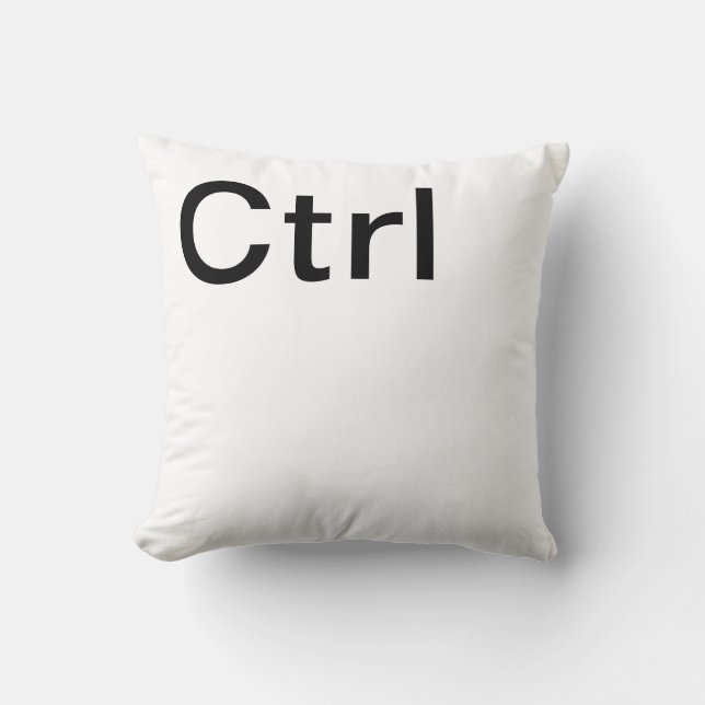 Ctrl Alt Delete Pillows (Front)