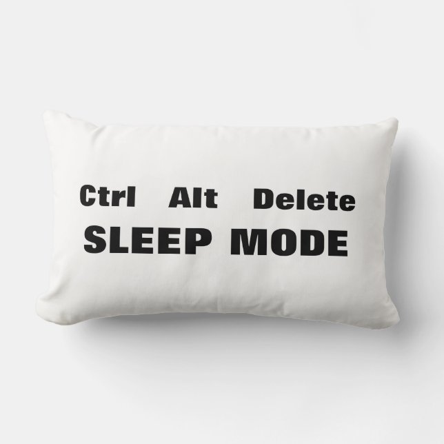 Ctrl Alt Delete = Sleep mode Lumbar Cushion (Front)