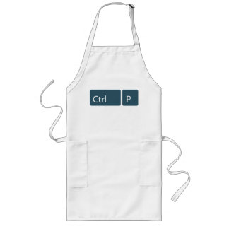 Ctrl P (Print) Printmaker Shop Apron