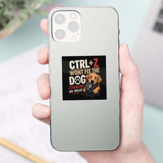 CTRL + Z Won't Fix the Dog Chewing My Mouse (Phone)