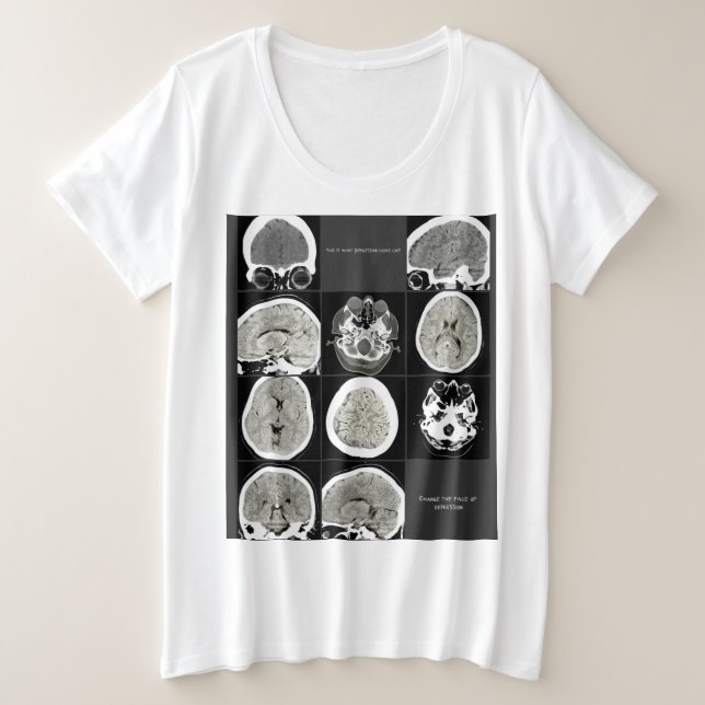 CTScan_ Plus Size T-Shirt (Design Front)