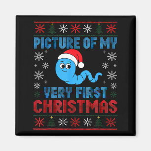 Cture Of My Very First Christmas Joke Funny Xmas H Magnet