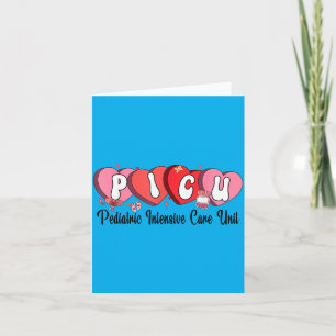Cu Nurse Valentine Heart Paediatrics Intensive Car Card