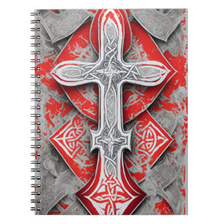 Cuaderno cross tattoo flower 38 notebook