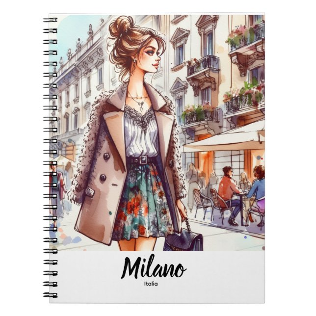 Cuaderno Milano Notebook (Front)