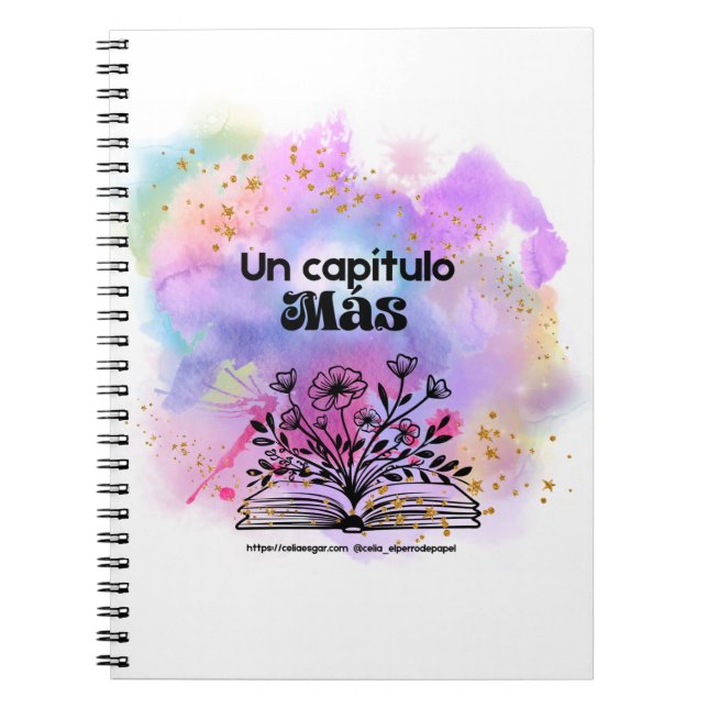 Cuaderno para amantes de la literatura notebook (Front)
