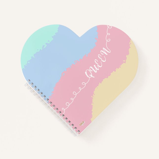 Cuaderno Pastel Queen Elegance Notebook (Front)