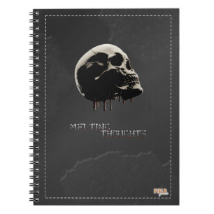 Cuaderno Skull Melting Thoughts Notebook