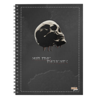Cuaderno Skull Melting Thoughts Notebook