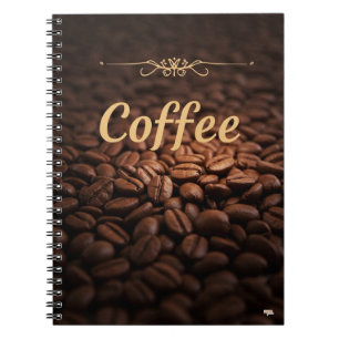 Cuaderno Stylish Coffee Beans Lovers Notebook