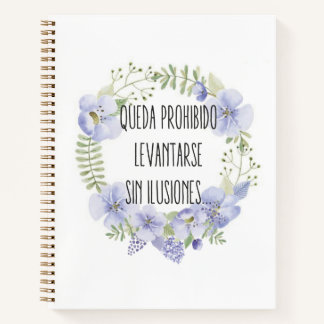 Cuadernos A4 linea Mensajes Notebook
