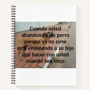 cuando usted abandona un perro notebook