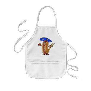 Cuauh's Mariachi Hot Dog Kids Apron