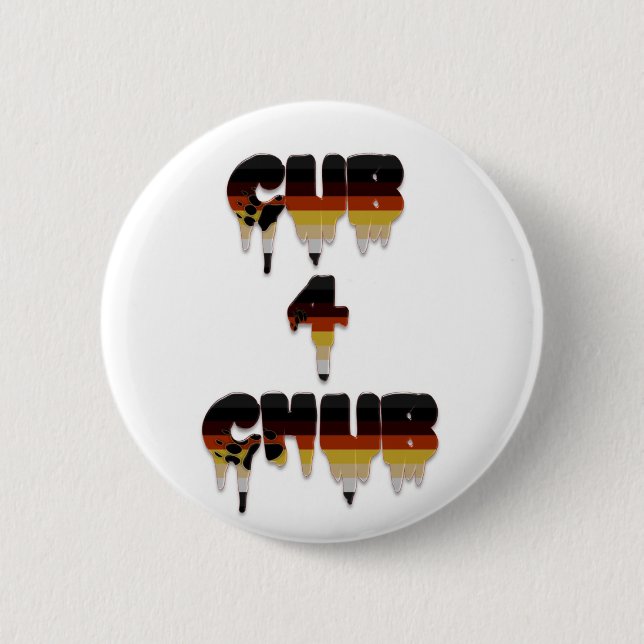 Cub 4 Chub 6 Cm Round Badge (Front)