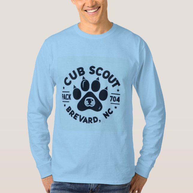 Cub Scout Pack 704 Long Sleeve Tshirt (Front)