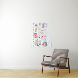 CUBA 1945 TAPESTRY