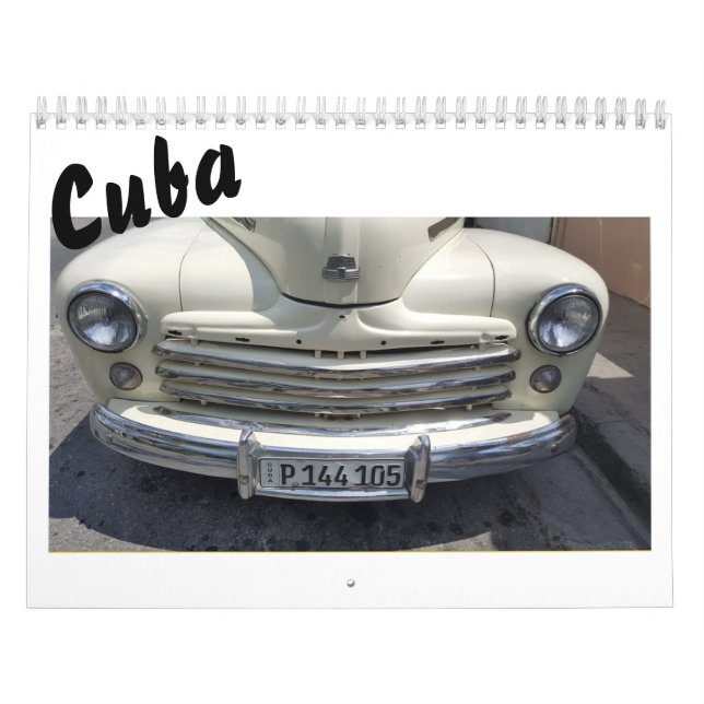Cuba 2027 Calendar (Cover)