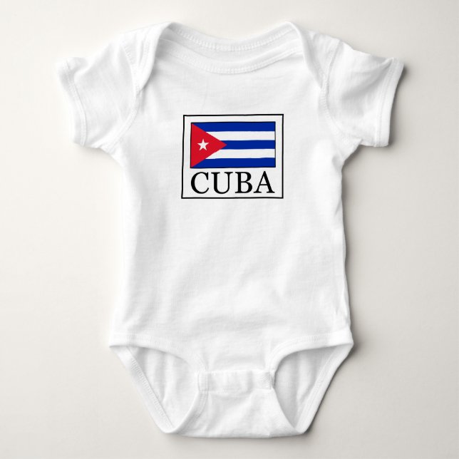 Cuba Baby Bodysuit (Front)