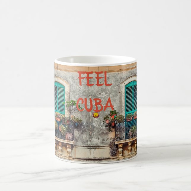 Cuba Balcony Coffee Mug (Center)