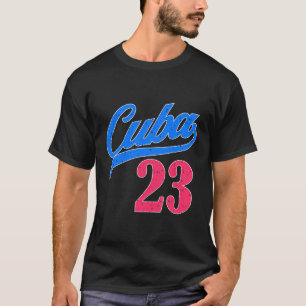 Cuba Baseball Remera Beisbol Cuban Jersey 10 T-Shirt