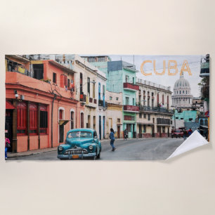 Cuba    beach towel