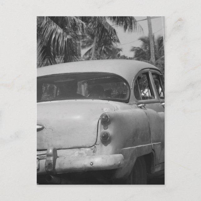 Cuba Car Postcard (Front)