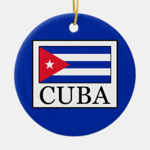 Cuba Ceramic Tree Decoration