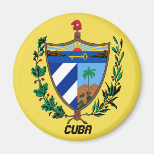 Cuba Coat Arms Kitchen Magnet