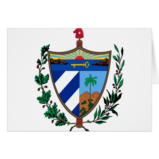 cuba coat of arms (Front Horizontal)