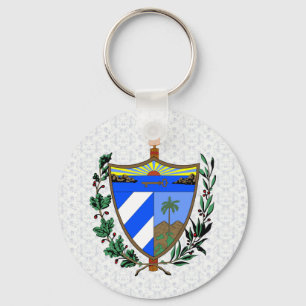 Cuba Coat of Arms detail Key Ring