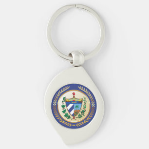 Cuba Coat of Arms Key Ring