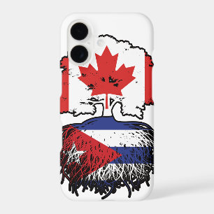 Cuba Cuban Canadian Canada Tree Roots Flag