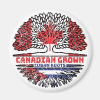 Cuba Cuban Canadian Canada Tree Roots Flag