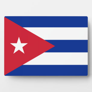 Cuba – Cuban Flag Plaque