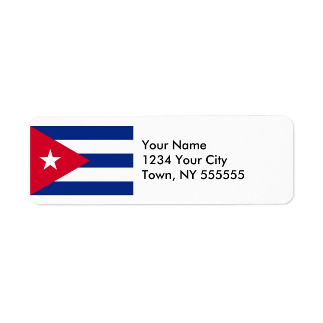 Cuba Flag (Front)