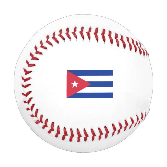 Cuba Flag Baseball (Front Left)