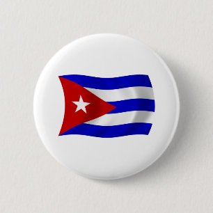 Cuba Flag Button