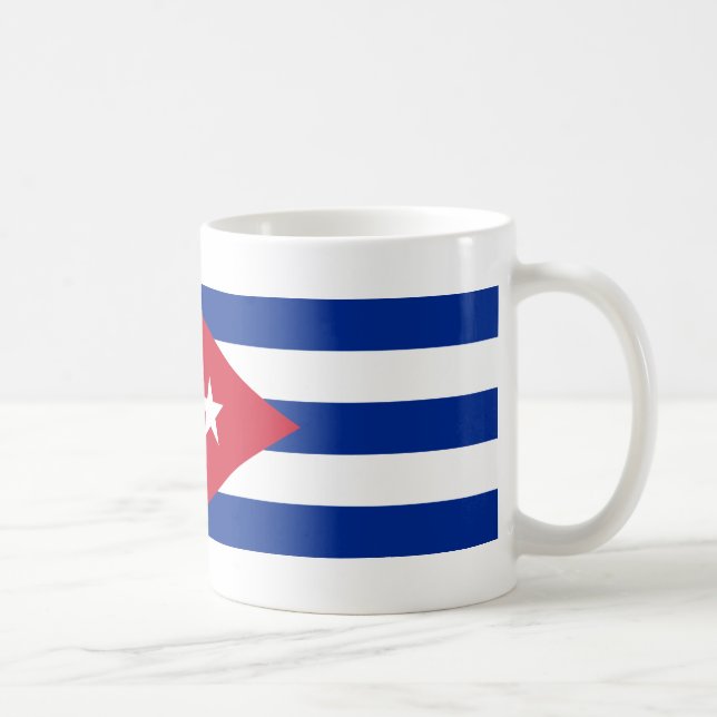 Cuba flag coffee mug (Right)