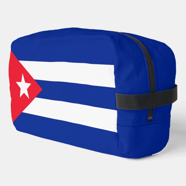 Cuba flag dopp kit (Left Corner)
