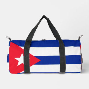 Cuba flag duffle bag
