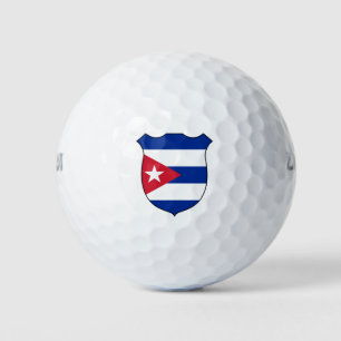 Cuba Flag Grand Patriotic Golf Balls