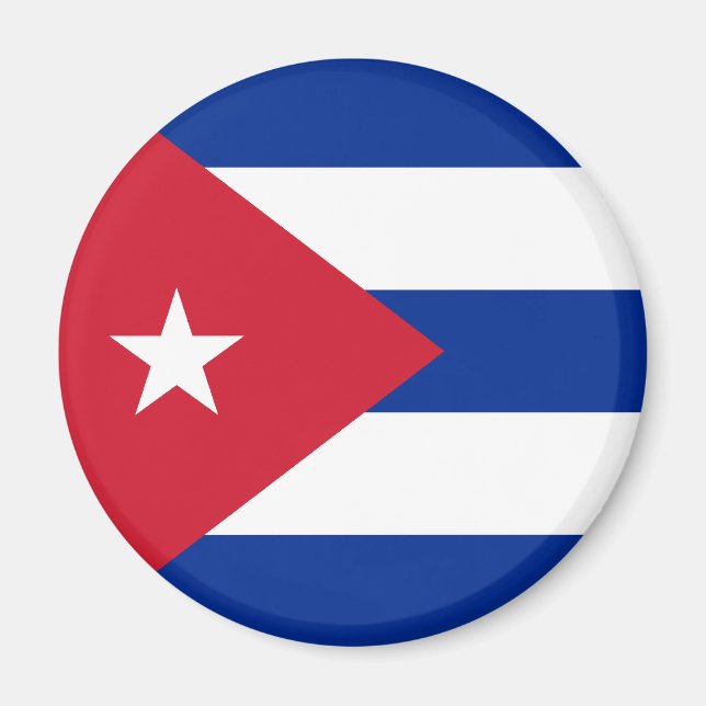 Cuba Flag Magnet (Front)