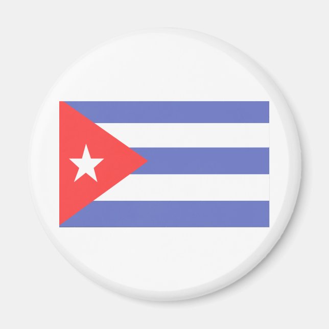 Cuba Flag Magnet (Front)